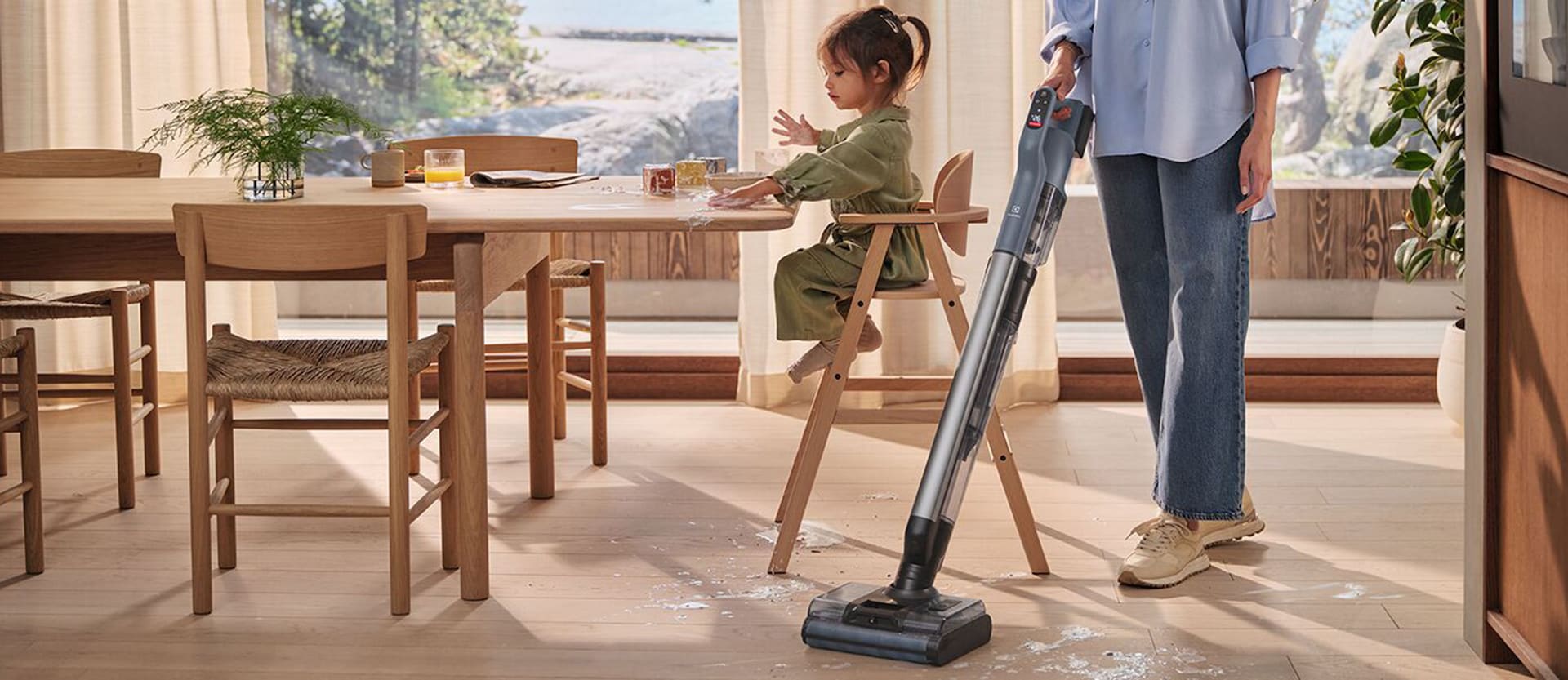 Aspirateur Wet&Dry pour nettoyage à sec et humide d'Electrolux